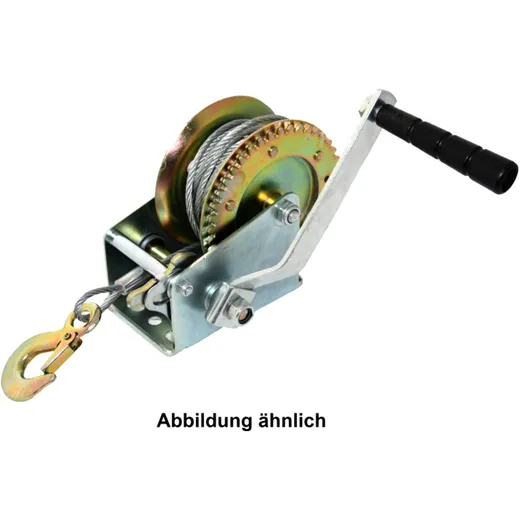 Seilwinde 1100 kg für Anhänger und Bootstrailer