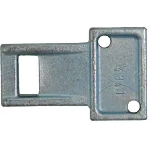 Verzinkte Scharnierplatte für Alu-Deckel