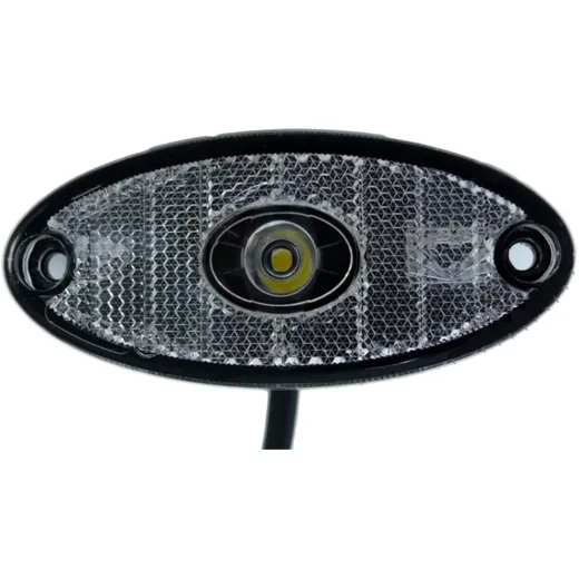 LED Position Light White 0.5m for Trailers