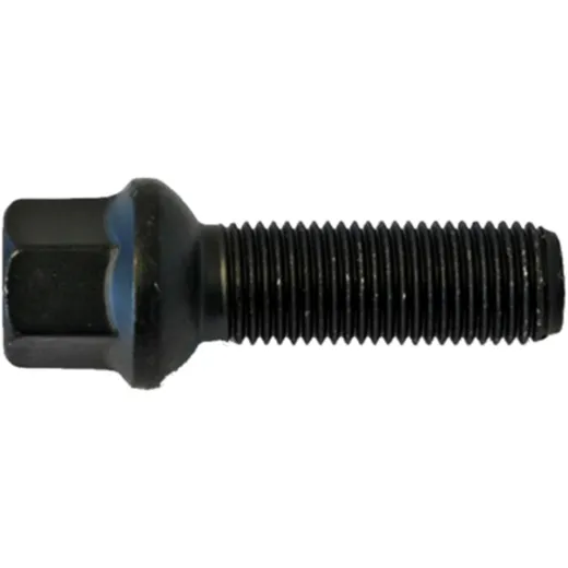 Radschraube M14x1.5 Kugelbund 50mm 17mm schwarz