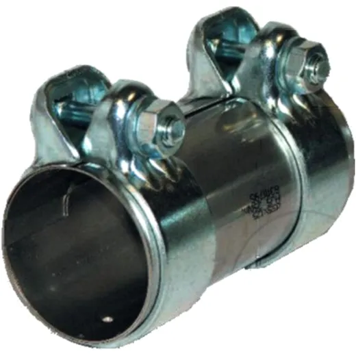PIPE CONNECTOR Double Clamp 45/90 mm for Motorcycles