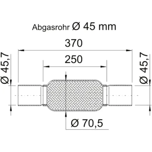 Reparaturrohr 45.7/370 mm_1