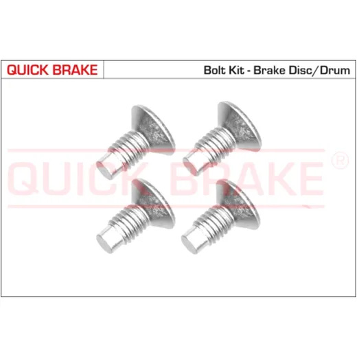 Brake Disc Bolt MQ - 2 Pieces per Vehicle