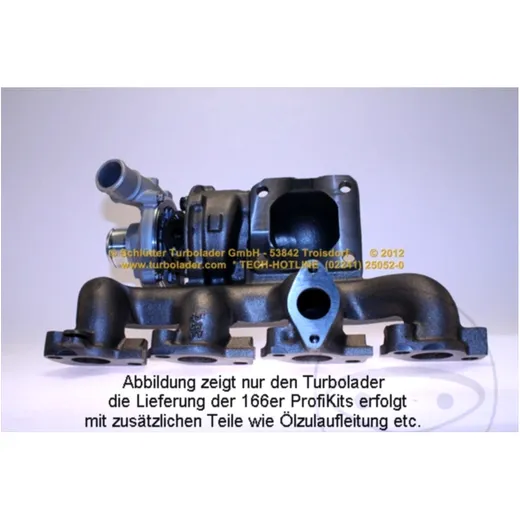 Turbocharger Profi Kit Austauschteil für Motorräder