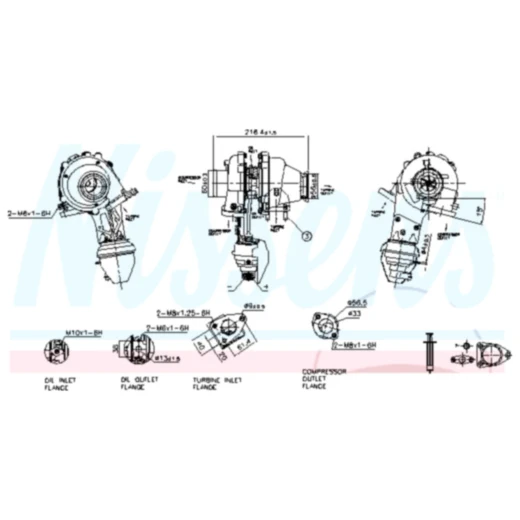 Turbo Charger for MQ ID 3861111