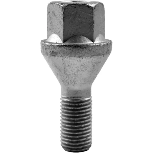 Radschraube M14 x 1.5 x 27 Kegelbund 21 silber für Motorräder
