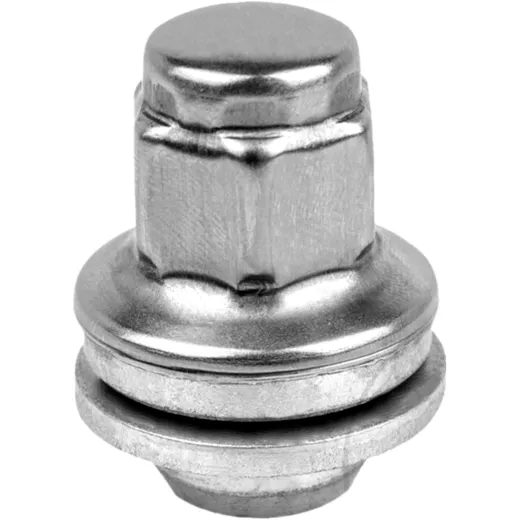 Radmutter M12 x 1.5 Flachbund SW 21 silber für Motorräder