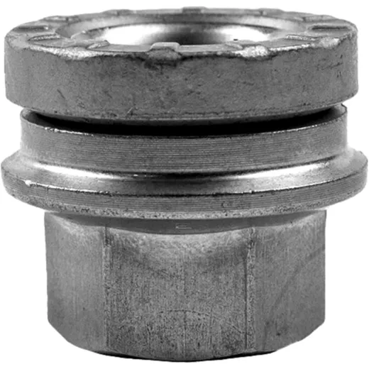 WHEEL NUT M14X2.0 FLAT SEAT SW 21 SILVER PKG 10 PCS