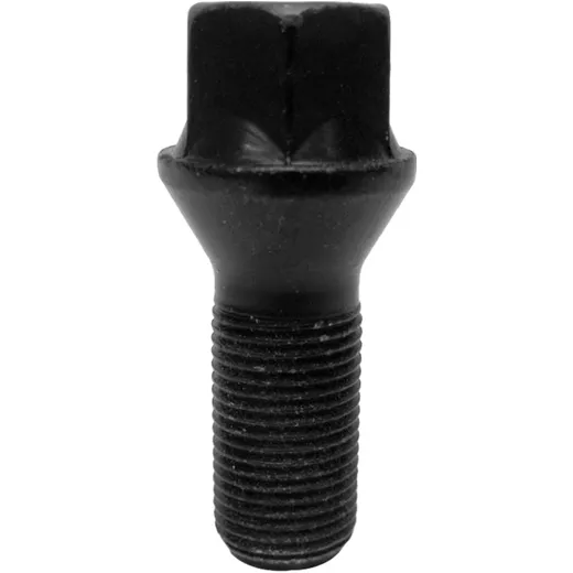 WHEEL NUT M12X1.5X26 KE17 BLACK for Motorcycles