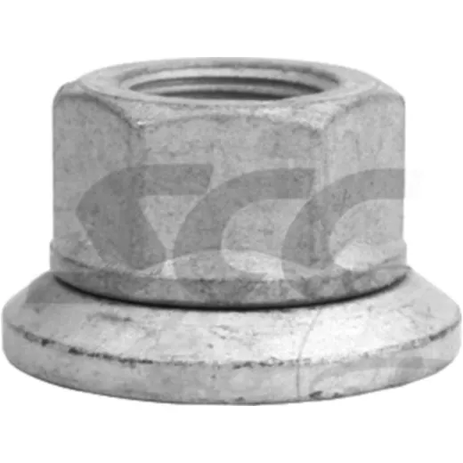 WHEEL NUT M22X1.5 Flat Seat 32 mm Silver for Alloy and Steel Rims