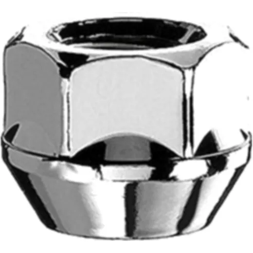 WHEEL NUT M14X1.5 KEGEL 19mm SILVER