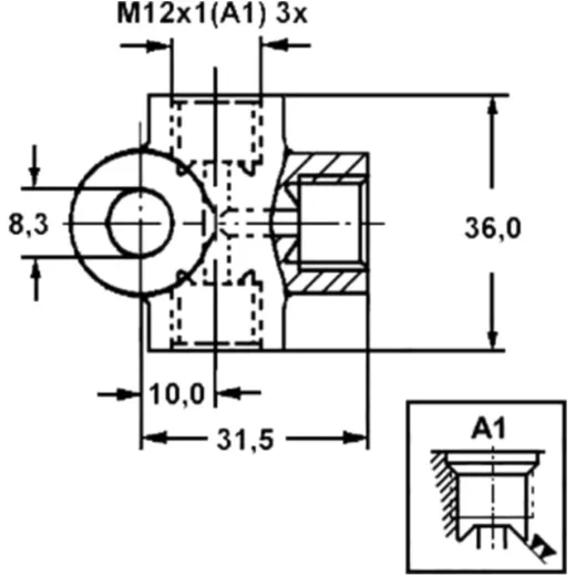 Brake Pipe Distributor M20x1 ID Bördel E for motorcycles_0