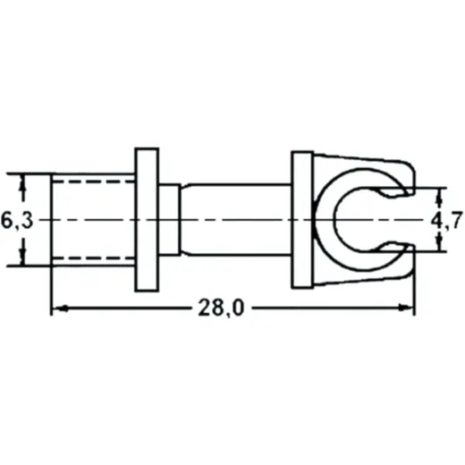 Brake Line Holder 5 mm / 3/16_0