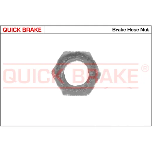 Halter für Bremsschlauch M10 x 1 passend für Volvo 240