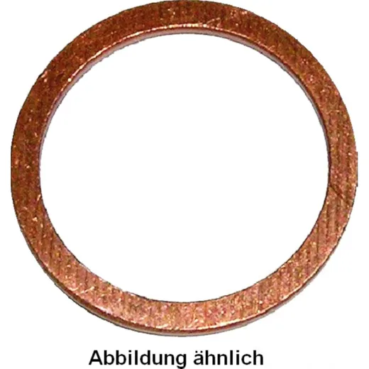 seal ring copper massiv 28X34X2