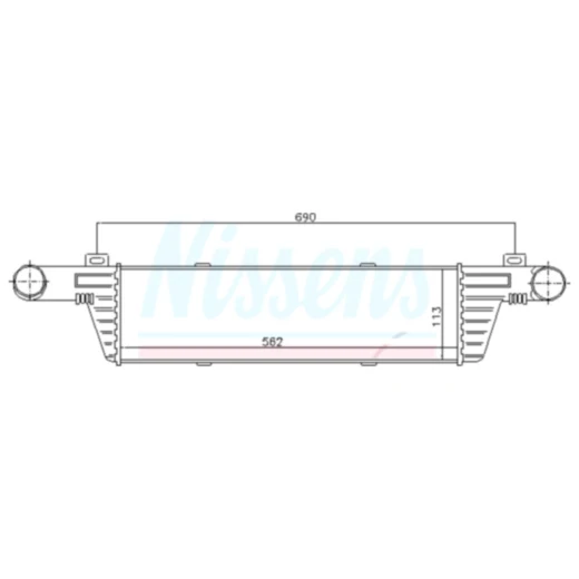 Charging Air Cooler for: MQ