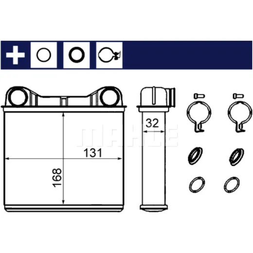 HEIZ Kühler ID 0481