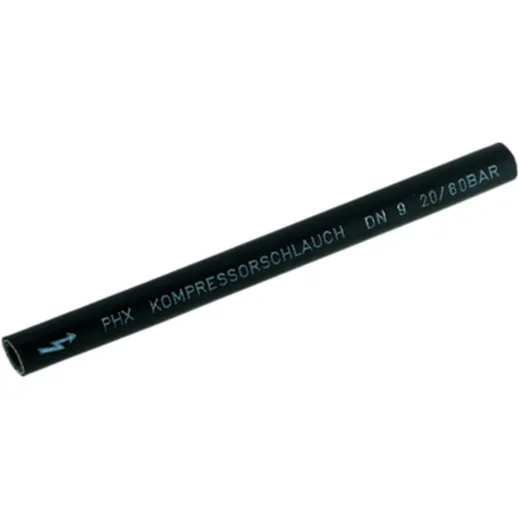 Rubber Compressor Hose 6X3.5 mm for industrial use