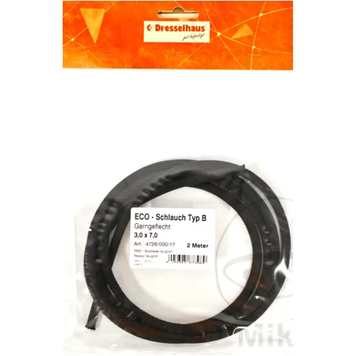 Fuel Hose 3.2x7.0mm Fabric Braided 2M for: Mercedes-Benz