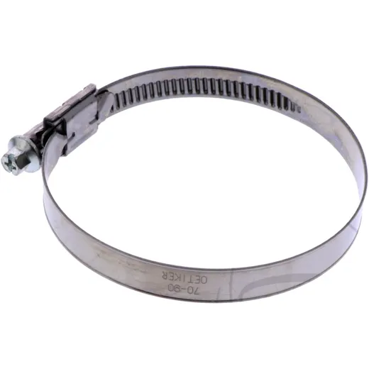 Gewindeschelle Edelstahl 70-90 mm für Schlauchverbindungen