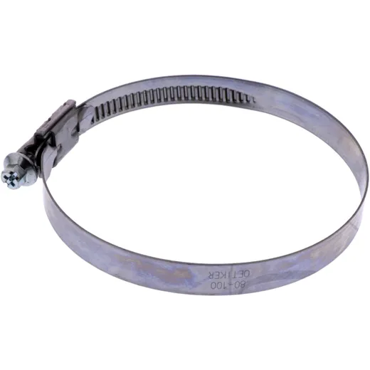Jubilee Hose Clip Stainless Steel 80-100 mm Bandwidth 12