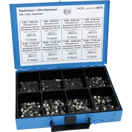 STUFENL Clampn assortment 8678