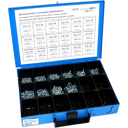 BLECHscrew assortment 7504M