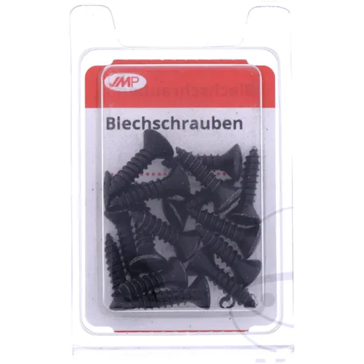 SHEET METAL SCREW 4.8x19 BLACK for motorcycles