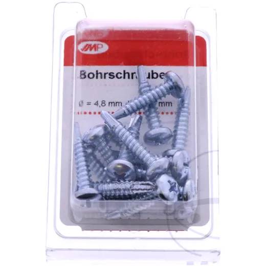 SCREWDRIVER 4.8X25 GALVANIZED PACK 16 PCS