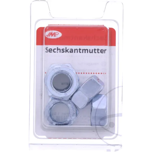 Galvanized M12 Hex Nuts KL8 Pack 5 PCS
