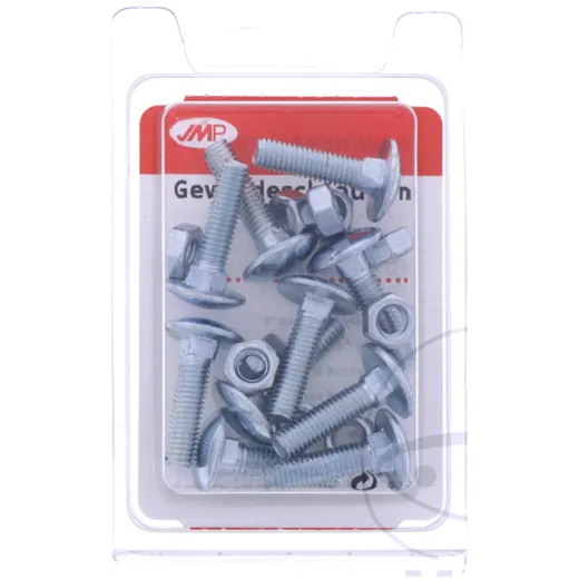 Galvanized Bolt M5x20 for Threaded Connections PKG 10 PCS