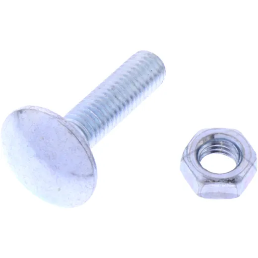 Galvanized Bolt M5x20 for Threaded Connections PKG 10 PCS_0