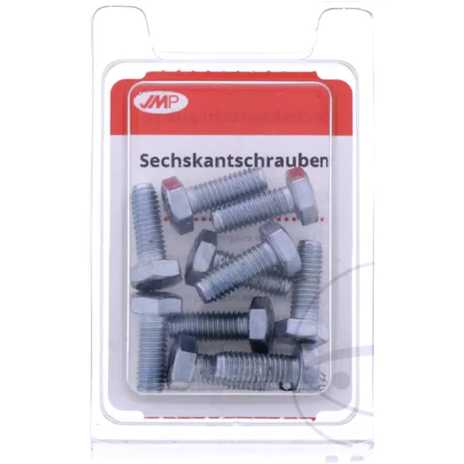 Galvanized Hex Bolt 8.8 M6x16 for Motorcycles