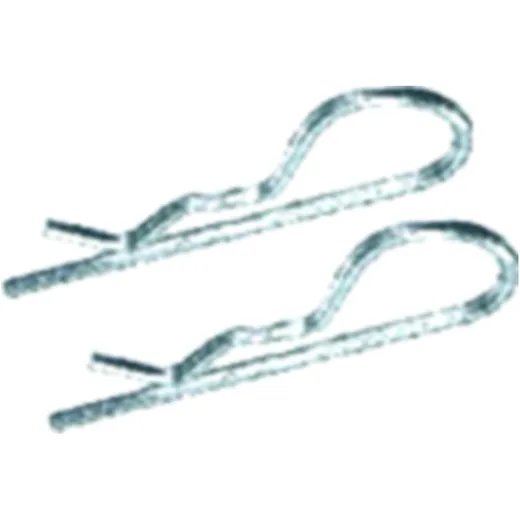R CLIP/ HAIRPIN COTTER 11024 GALVANIZED 2MM - PACK OF 100 PCS