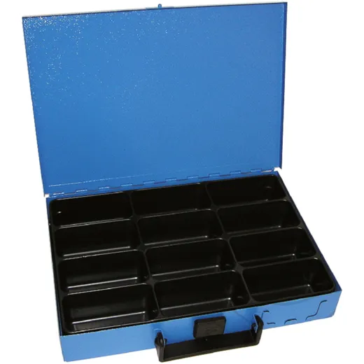 Storage Box 12 COMPARTMENT blue for motorcycle accessories