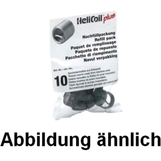 THREAD REPAIR HELIP M14X1.25 for motorcycles, LENGTH: 16MM, CONTENTS 10 PIECES