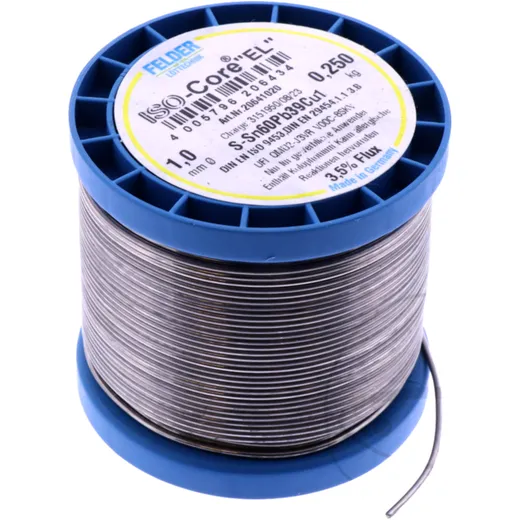 FLUXED SOLDER HF32 250 g for Electronics