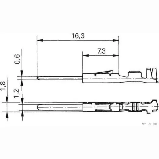 Flachstecker MLK 1.2 ELA_1