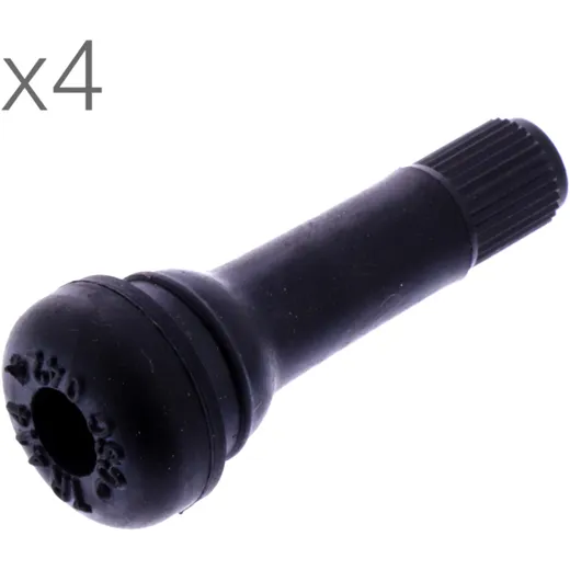 RUBBER TYRE VALVE TR414 11.3MM for Cars Pack of 4 Pieces