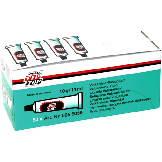 VULCANISING FLUID for Tube Repairs 10g Tube