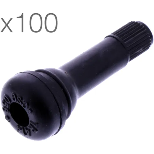 RUBBER TYRE VALVE TR414 11.3MM for Car Tires - Pack of 100 Pieces