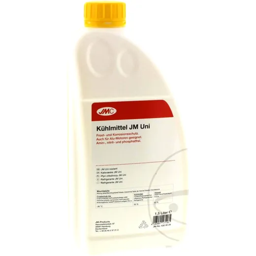 JMC coolant JM universal 1. 5L antifreeze - see also 5300215 for: Honda CBR, CB, CRF