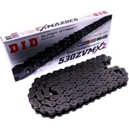 DID X-Ringkette 530 ZVMX2 Meterware ohne Schloss