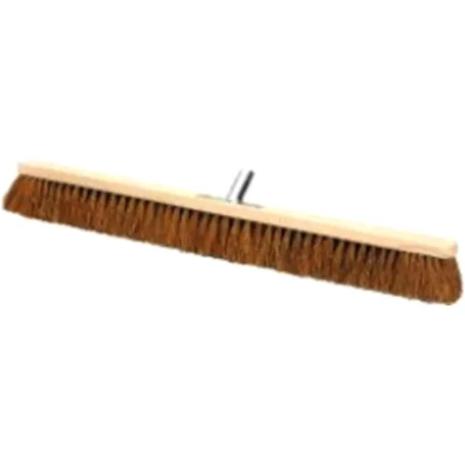 Yard Brush with Coconut Fibres 100 cm for Industrial Debris