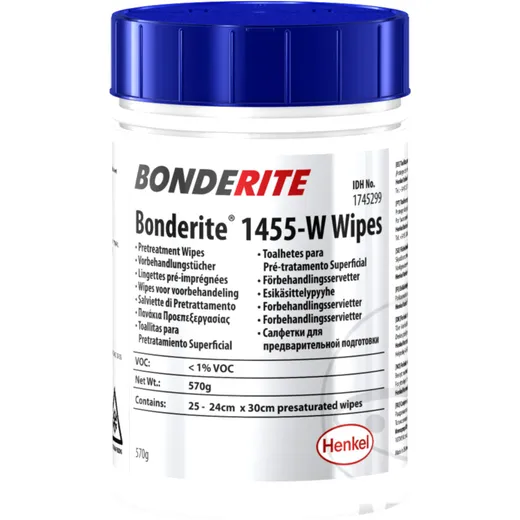 PRE-TREATMENT SHEETS BONDERITE M-NT 1455-W