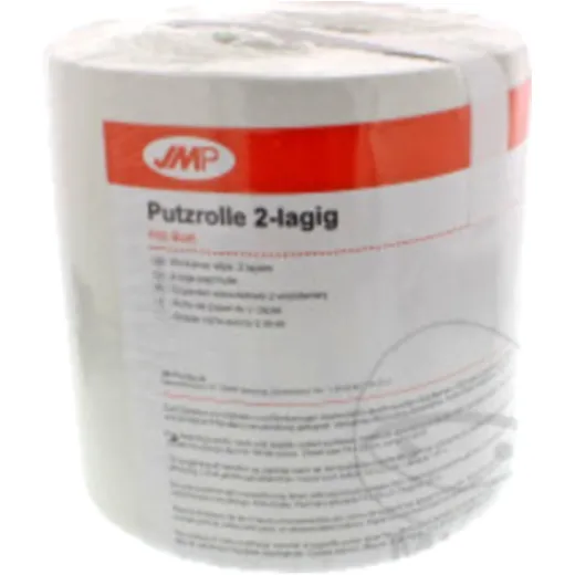 Putzpapierrolle 2-lagig JMP Weiß 19x22 cm_0