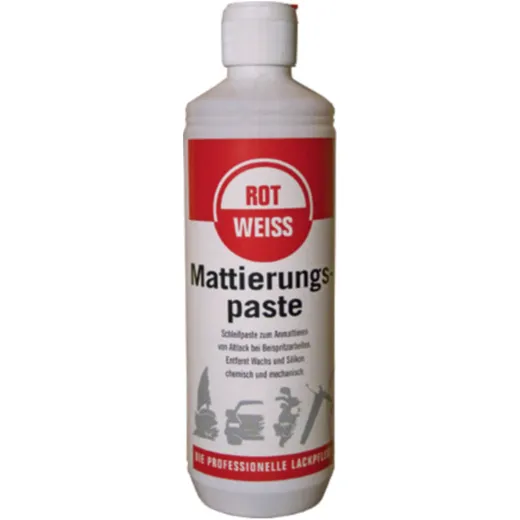 Mattierungspaste 500 ml für Lackierarbeiten