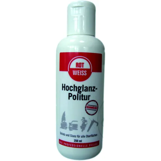 Hochglanz-Politur 250 ml Rot-Weiss silikonfrei für Motorräder