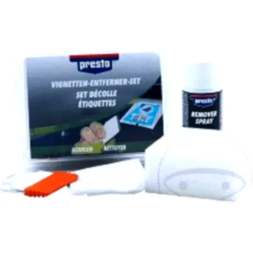 Sticker Removal Kit for Motorcycles PRESTO