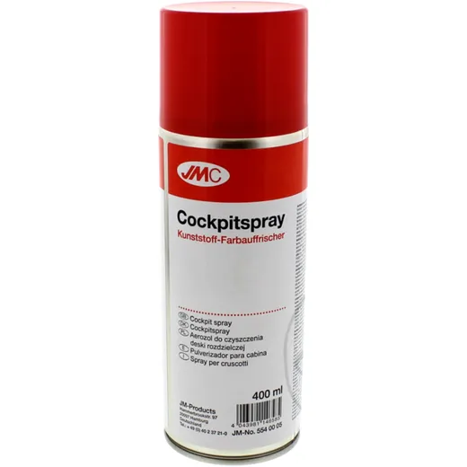 COCKPIT SPRAY 400ML JMC - Anti-static Color Refresher for Plastics